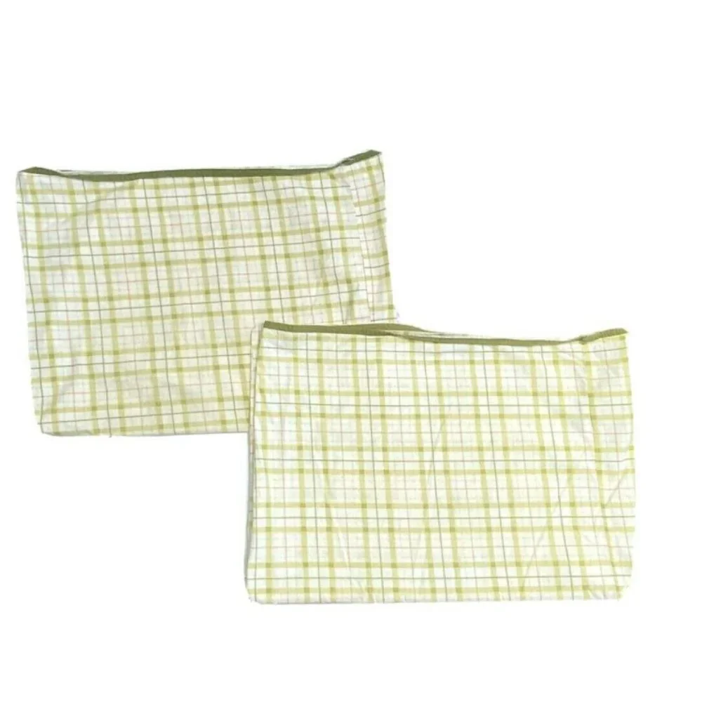 2 Casual Home Pillowcases Standard 100% Cotton